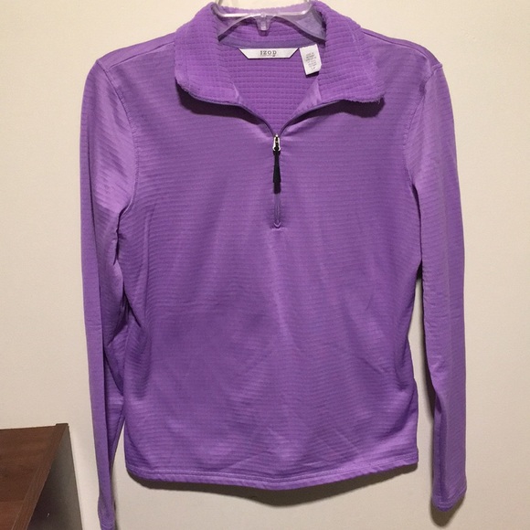 Izod Workout Sweatshirt -Lilac (size S) - Picture 1 of 6